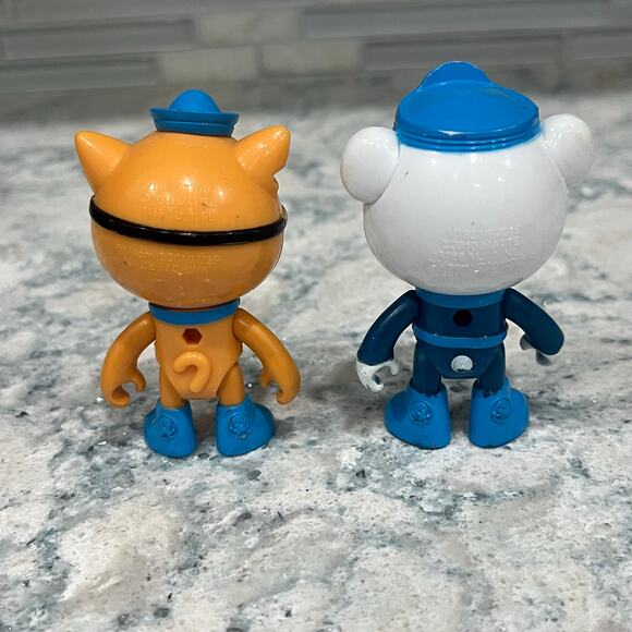 Octonauts Kwazii And Captain Barnacles Action Figures - Picture 3 of 5